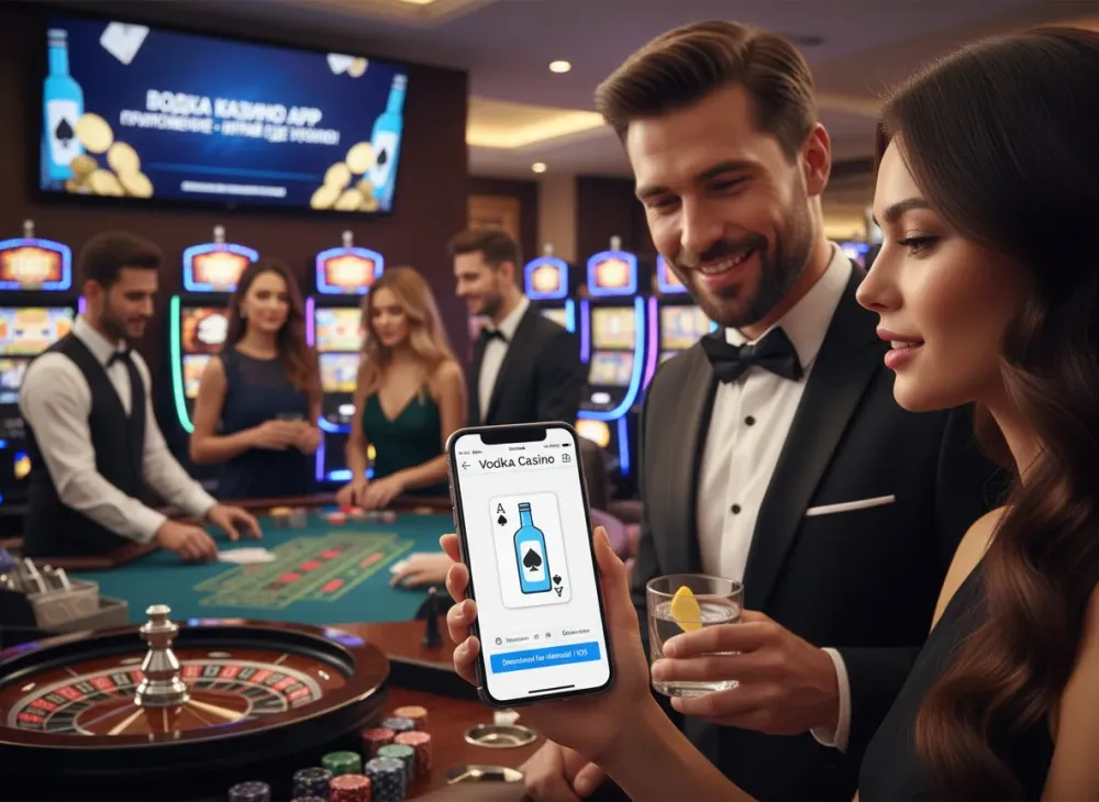 Vodka casino download - установка приложения на Android и iOS